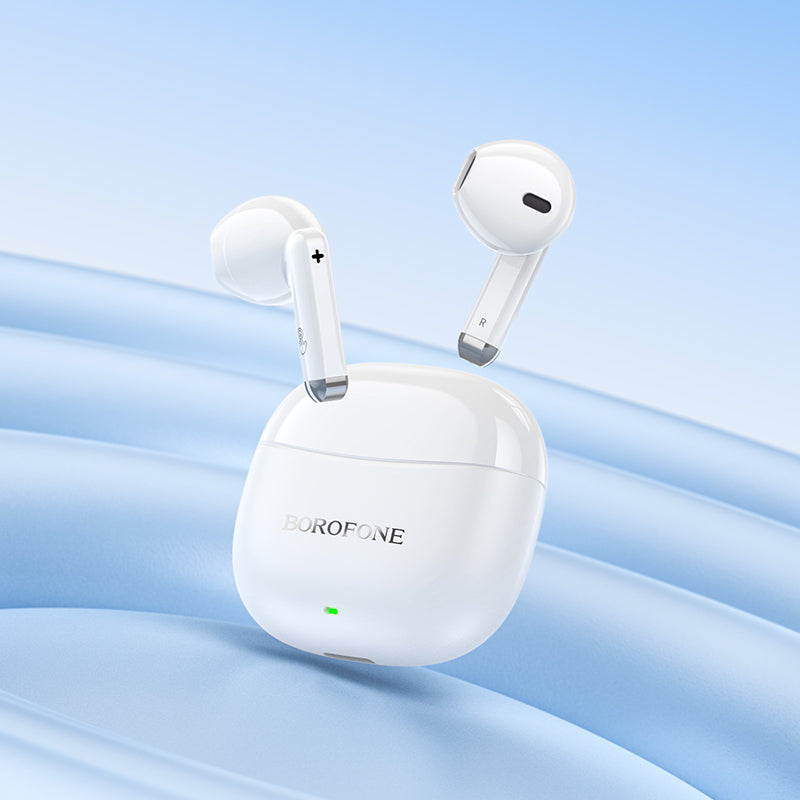 Handsfree Bluetooth Borofone BW88 Deep Rhyme, TWS, White