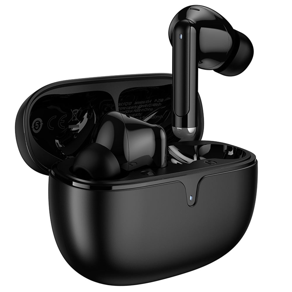 Kit mains libres Bluetooth Borofone FQ10 Joyful, TWS, Noir