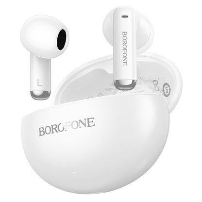 Casque Bluetooth Borofone FQ12 Nice, TWS, Blanc