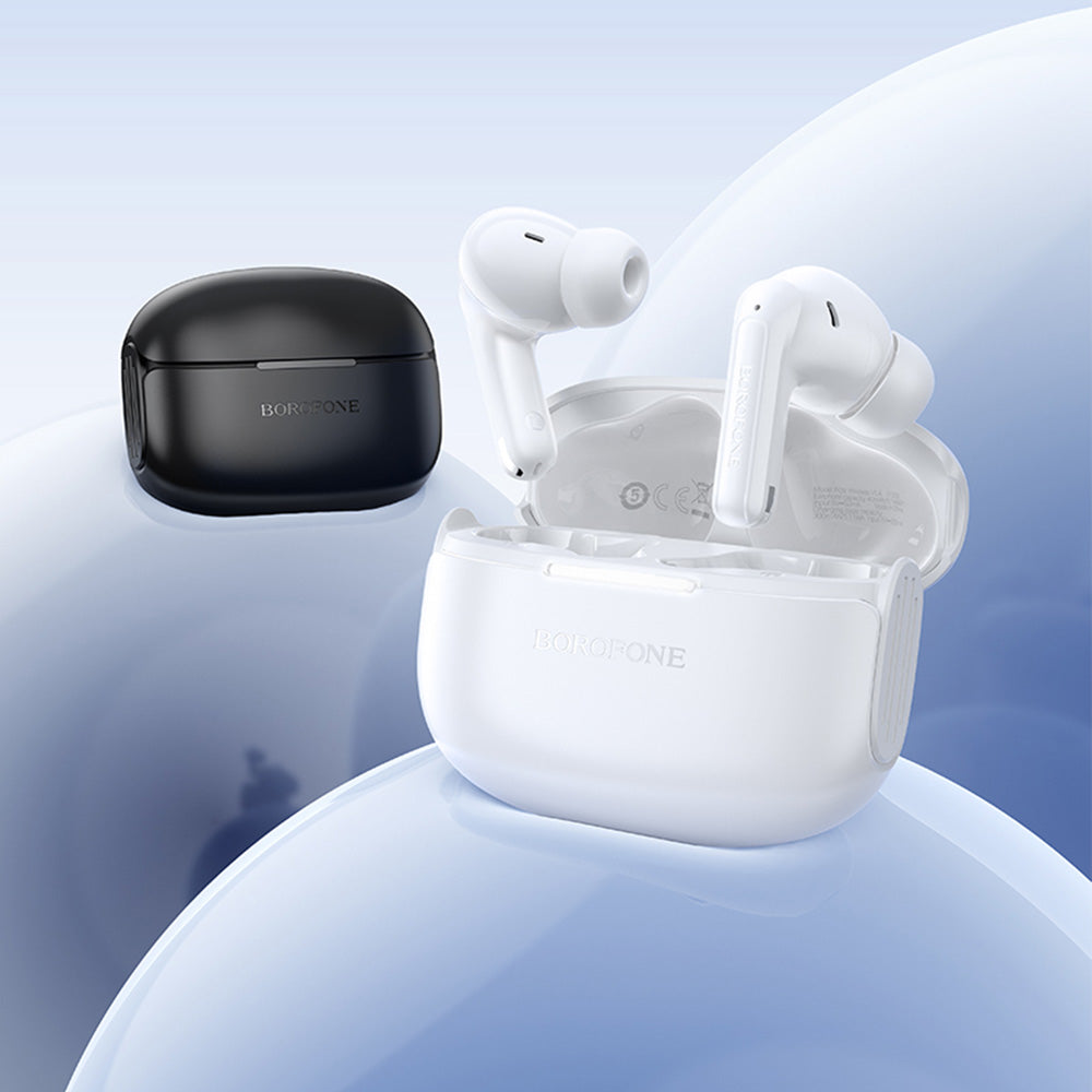 Kit mains libres Bluetooth Borofone FQ9 Peaceful, TWS, Noir