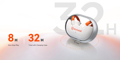 Bugani Clip B21 Bluetooth Handsfree, TWS, Black