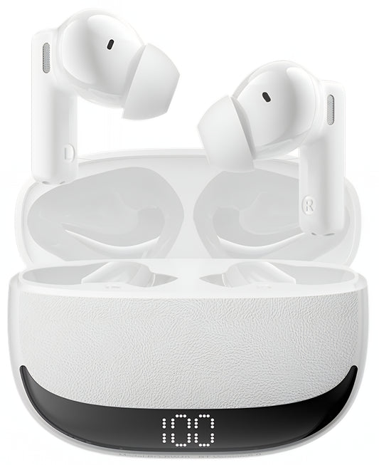 Écouteurs Bluetooth BWOO BW40, TWS, ANC, Blanc