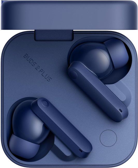 Kit mains libres Bluetooth CMF par Nothing Buds 2 Plus, TWS, ANC, MultiPoint, Bleu