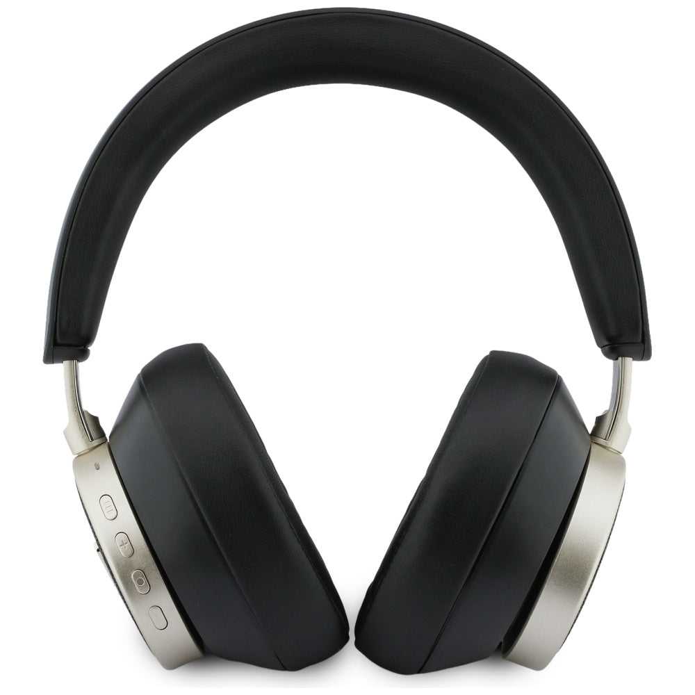 Kit mains libres Bluetooth Guess 4G Logo Triangle Doré, A2DP, Noir