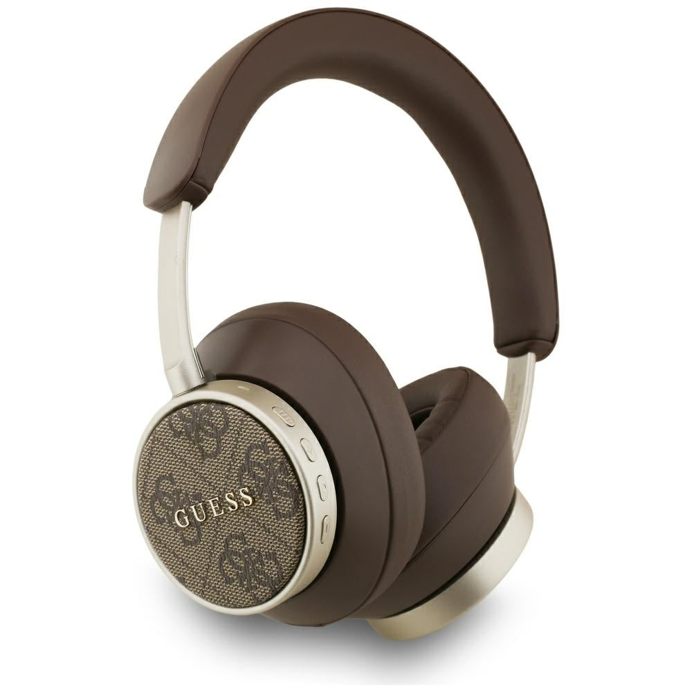 Kit mains libres Bluetooth Guess 4G Classic Logo, A2DP, Marron
