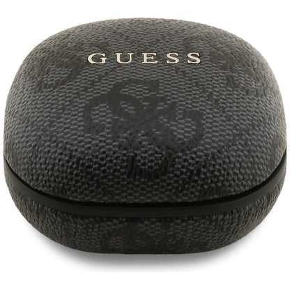 Handsfree Bluetooth Guess 4G Classic Metal Logo, TWS, Black