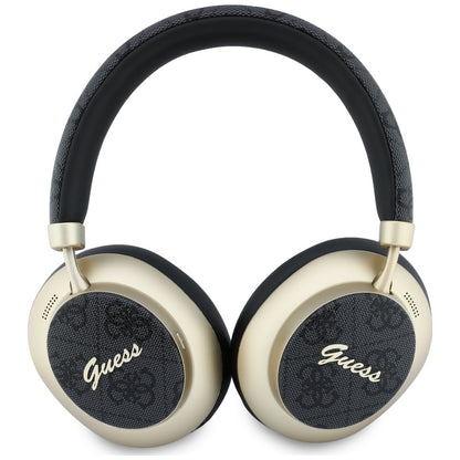 Guess 4G Gold Script Metal Bluetooth Handsfree, A2DP, Black
