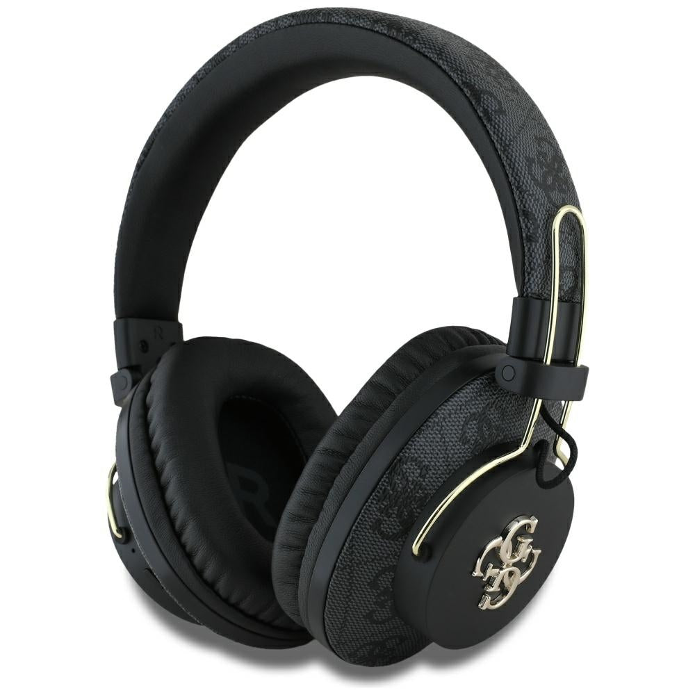 Handsfree Bluetooth Guess 4G Logo Métallique, A2DP, Noir