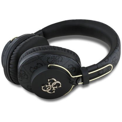 Handsfree Bluetooth Guess 4G Logo Métallique, A2DP, Noir