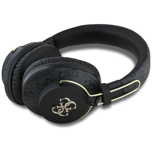 Handsfree Bluetooth Guess 4G Logo Métallique, A2DP, Noir