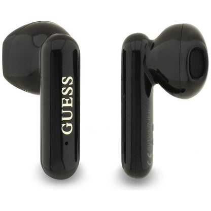 Handsfree Bluetooth Guess 4G Metal Logo, TWS, Black