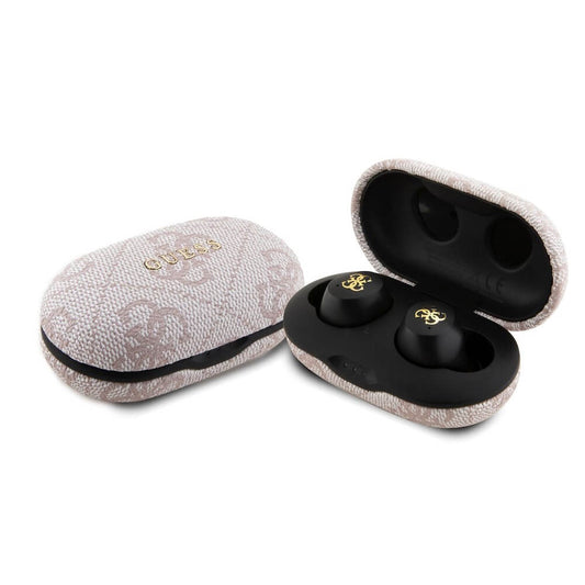 Kit mains libres Bluetooth Guess 4G Metal, TWS, Rose