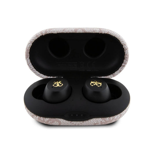 Kit mains libres Bluetooth Guess 4G Metal, TWS, Rose