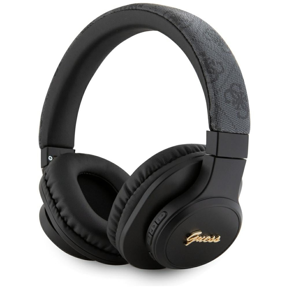 Handsfree Bluetooth Guess 4G Tone on Tone Script Logo, A2DP, Noir