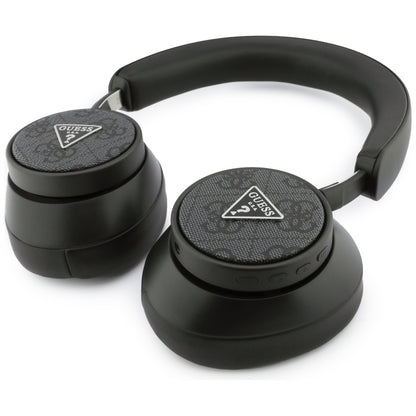Kit mains libres Bluetooth Guess 4G Logo Triangle, A2DP, Noir