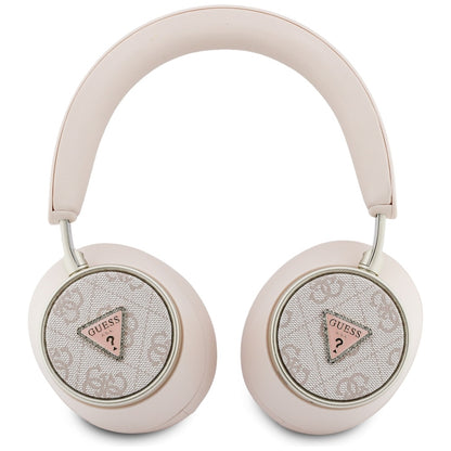 Kit mains libres Bluetooth Guess 4G Gold Triangle Logo, A2DP, Rose