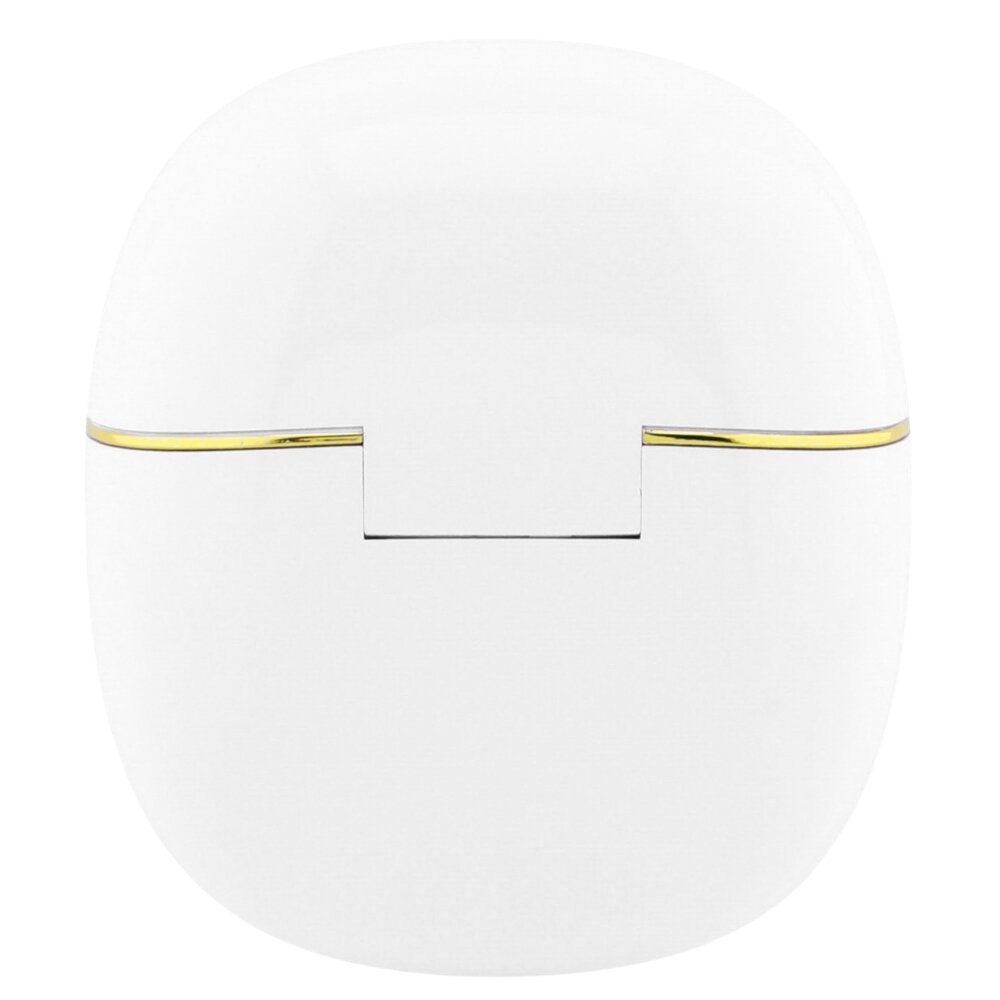 Kit mains libres Bluetooth Guess Glossy Gold Line Classic, TWS, Blanc