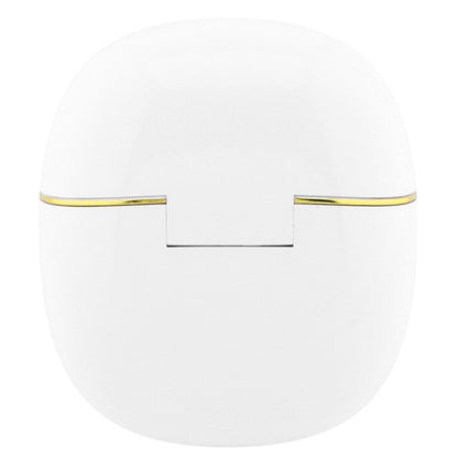 Kit mains libres Bluetooth Guess Glossy Gold Line Classic, TWS, Blanc