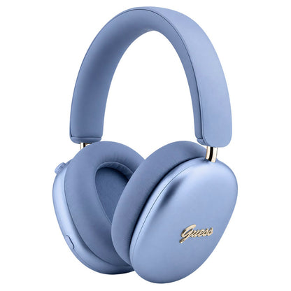 Kit mains libres Bluetooth Guess Metal Script Logo, A2DP, Bleu