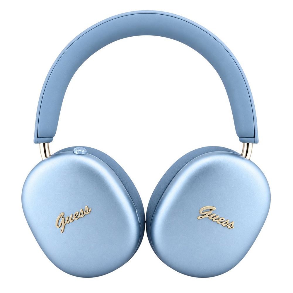 Kit mains libres Bluetooth Guess Metal Script Logo, A2DP, Bleu