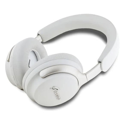 Casque Bluetooth Guess Metal Script Logo, A2DP, ANC, Beige