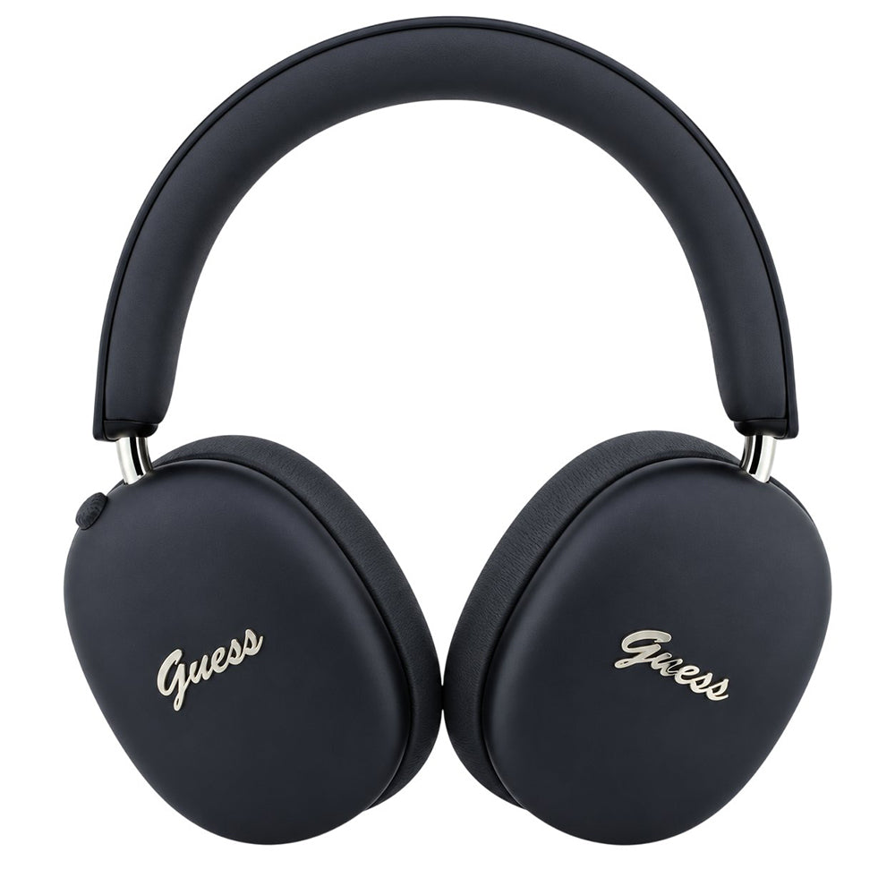 Kit mains libres Bluetooth Guess Metal Script Logo, A2DP, Noir