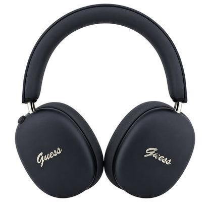 Kit mains libres Bluetooth Guess Metal Script Logo, A2DP, Noir