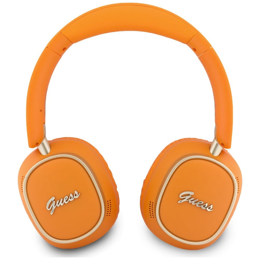 Kit mains libres Bluetooth Guess Rectangle Metal Script, A2DP, Orange
