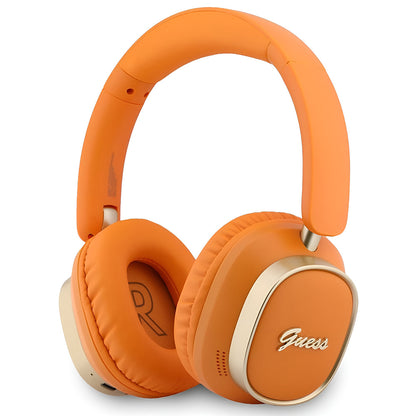 Kit mains libres Bluetooth Guess Rectangle Metal Script, A2DP, Orange