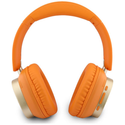 Kit mains libres Bluetooth Guess Rectangle Metal Script, A2DP, Orange