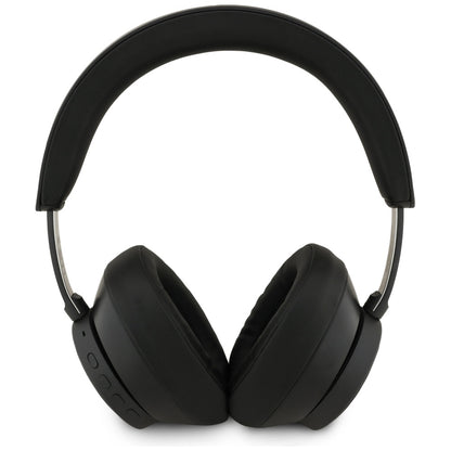 Kit mains libres Bluetooth Guess Saffiano Triangle Logo, A2DP, Noir