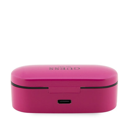 Kit mains libres Bluetooth Guess, TWS, Magenta