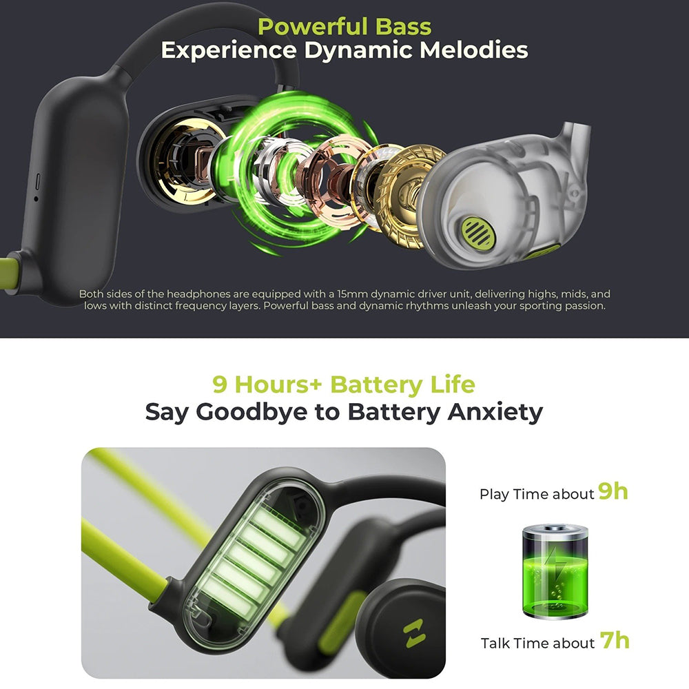 Kit mains libres Bluetooth HAVIT E553BT Freego Pro, A2DP, Vert