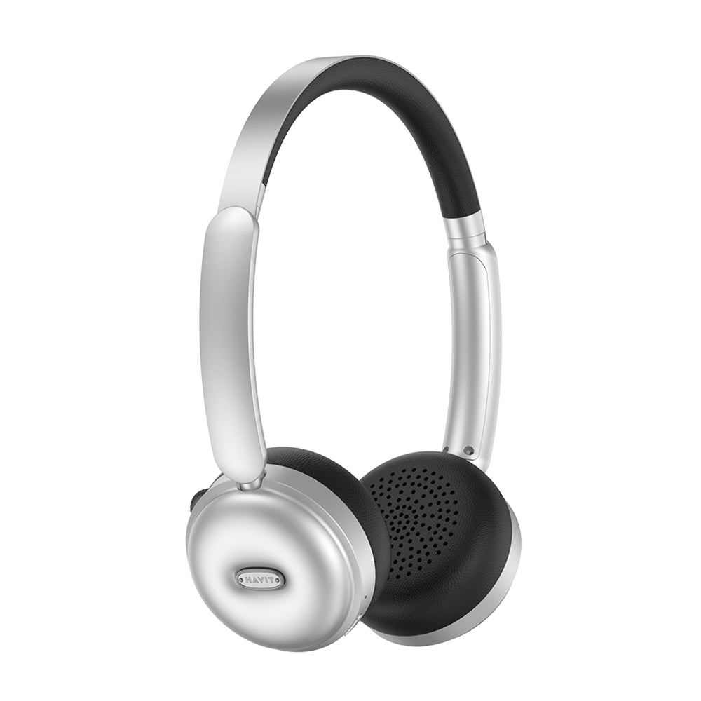 Kit mains libres Bluetooth HAVIT H616BT, A2DP, Argent Noir