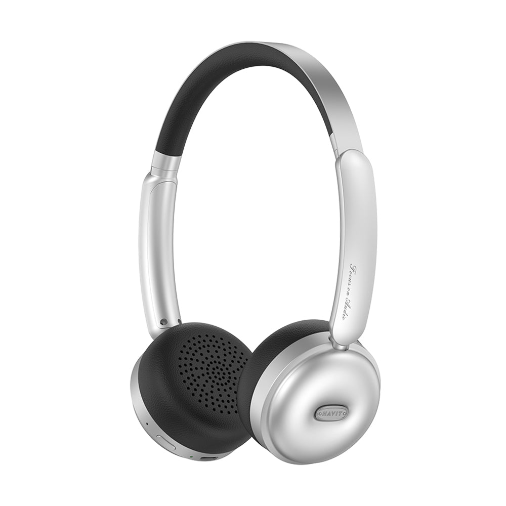 Kit mains libres Bluetooth HAVIT H616BT, A2DP, Argent Noir