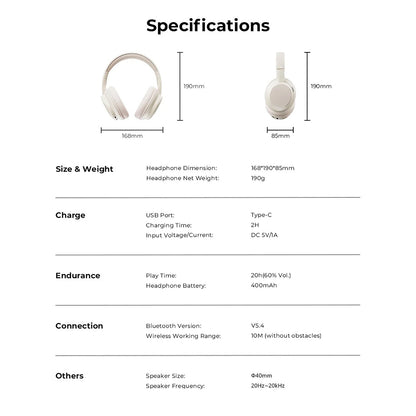 Kit mains libres Bluetooth HAVIT H619BT, A2DP, Blanc