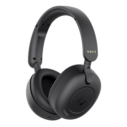 Kit mains libres Bluetooth HAVIT H655BT, A2DP, ANC, Noir