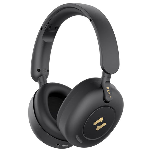 Kit mains libres Bluetooth HAVIT H655BT Pro, Multipoint, A2DP, ANC, Noir