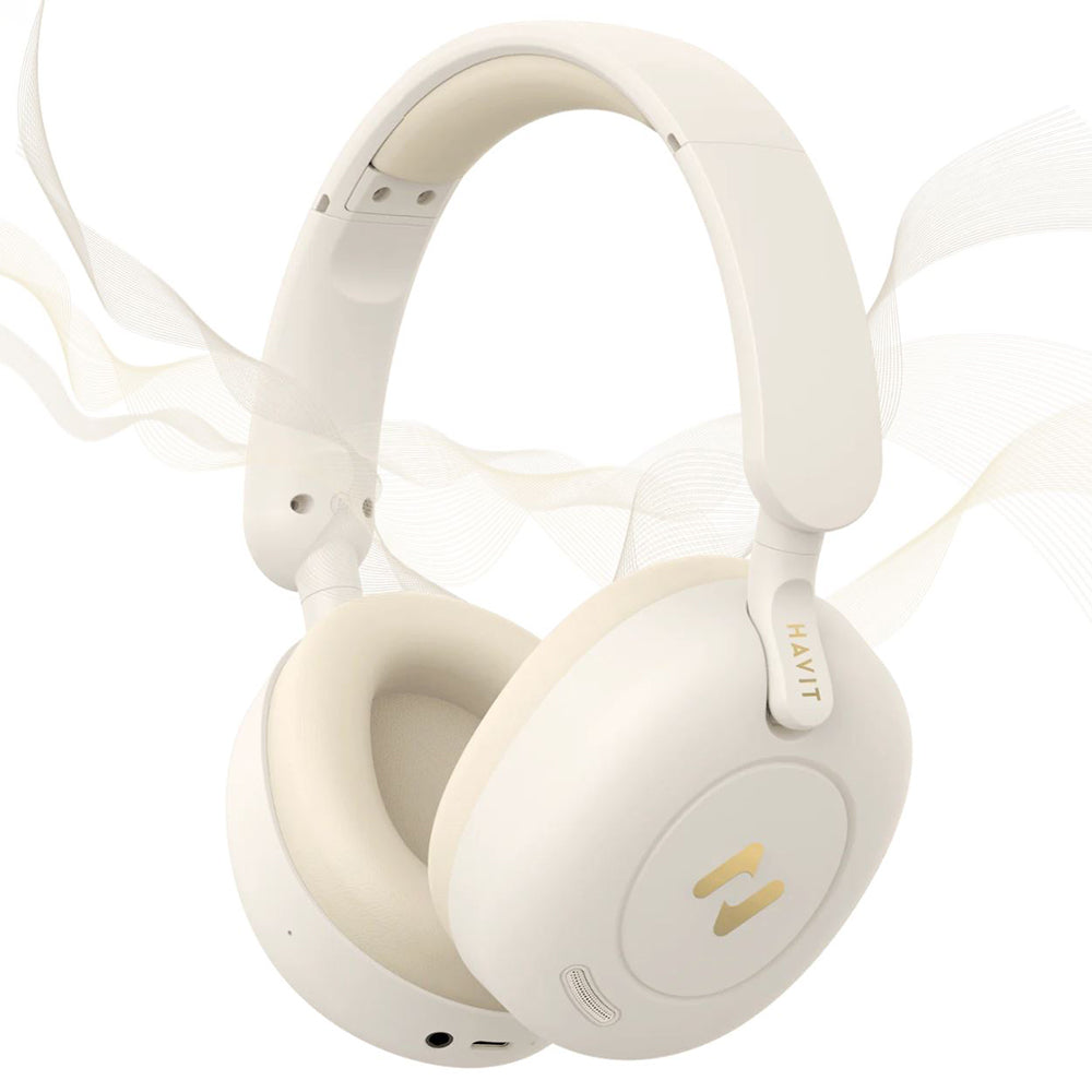 Kit mains libres Bluetooth HAVIT H655BT Pro, Multipoint, A2DP, ANC, Noir