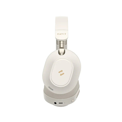 Kit mains libres Bluetooth HAVIT H668BT, MultiPoint, A2DP, ANC, Violet