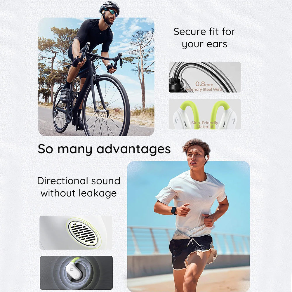 Handsfree Bluetooth HAVIT OWS915, TWS, Blanc