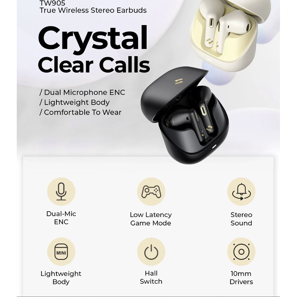 Kit mains libres Bluetooth HAVIT TW905, TWS, Beige