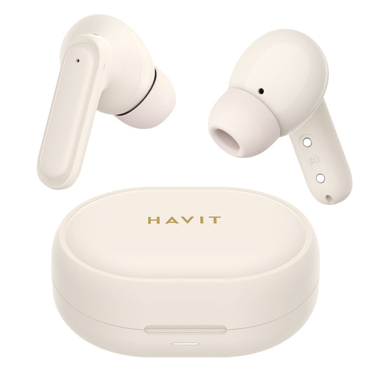 Kit mains libres Bluetooth HAVIT TW950, TWS, Beige Rose