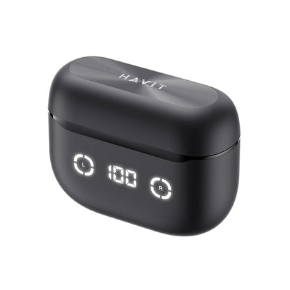 Kit mains libres Bluetooth HAVIT TW984, TWS, ANC, Noir