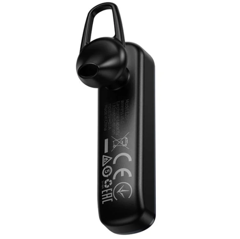 Kit mains libres Bluetooth HOCO E201, Noir