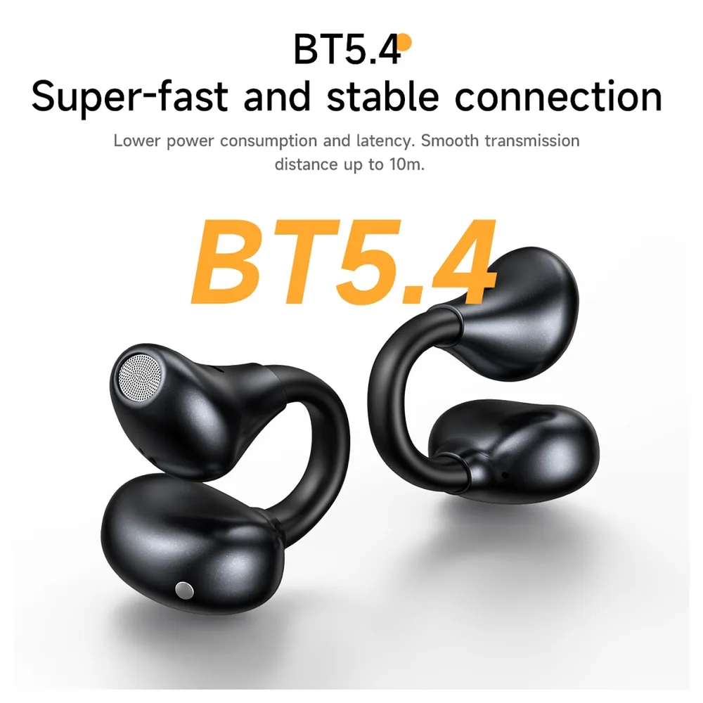 Kit mains libres Bluetooth HOCO EA8, TWS, Noir