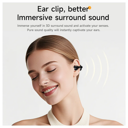 Kit mains libres Bluetooth HOCO EA8, TWS, Noir