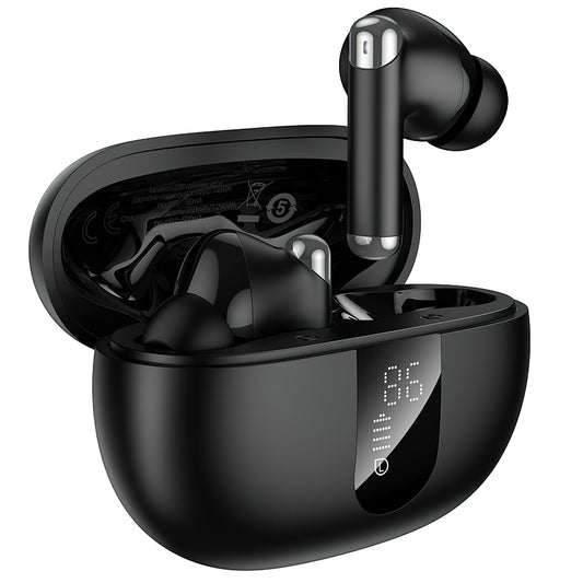 Kit mains libres Bluetooth HOCO EQ26, TWS, ANC, Noir