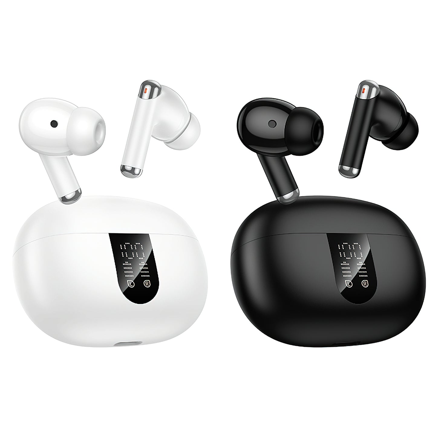 Kit mains libres Bluetooth HOCO EQ26, TWS, ANC, Blanc