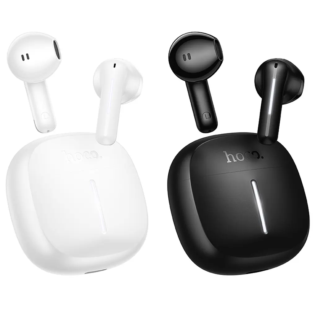 Kit mains libres Bluetooth HOCO EQ33, TWS, Blanc